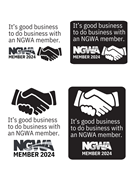 Black NGWA Member logo GB Sheet 2024